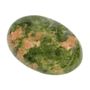 Unakite Jasper Oval Cabochon