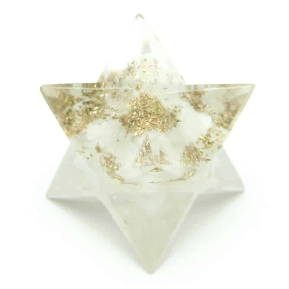 White Aventurine Orgone Merkaba