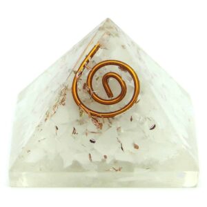 White Aventurine Orgone Pyramid