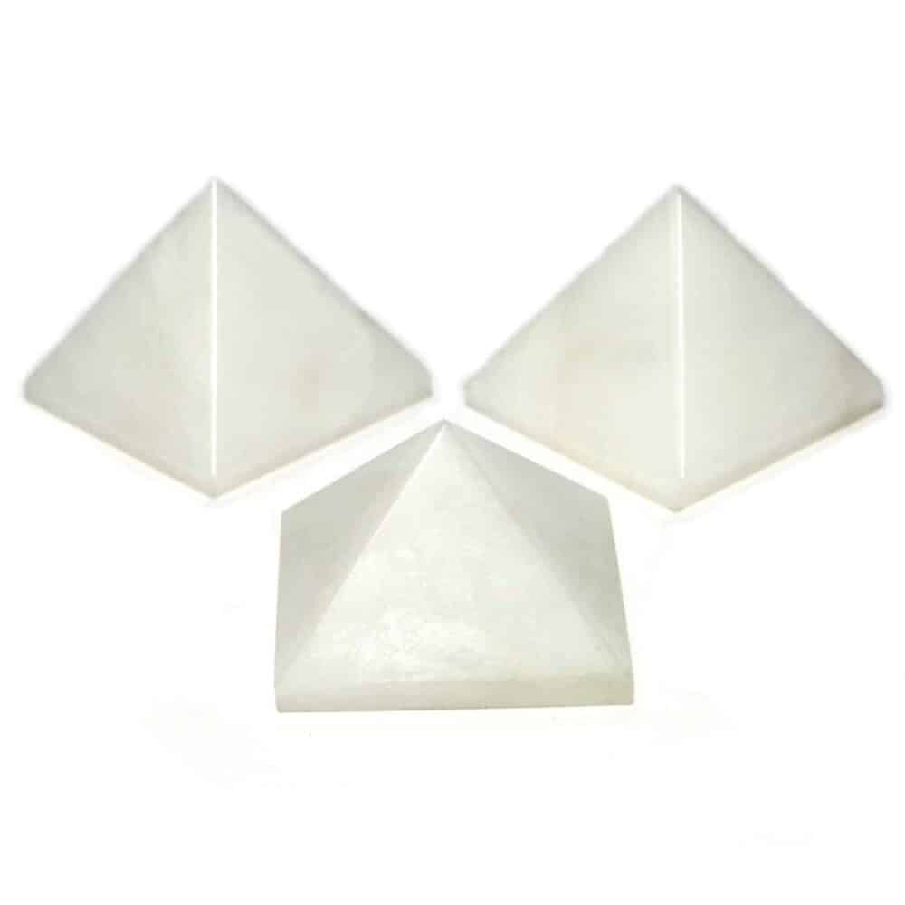 White Aventurine Pyramid - Image 2