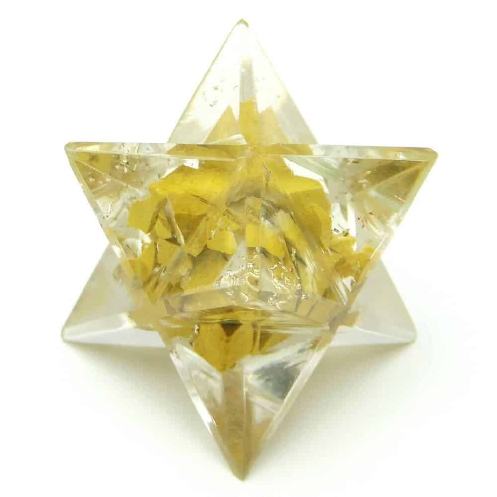 Yellow Aventurine Orgone Merkaba