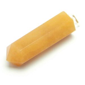 Yellow Aventurine Pencil Pendant