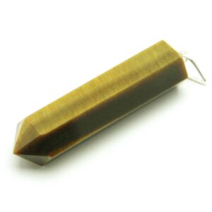 Tiger Eye Yellow Pencil Pendant