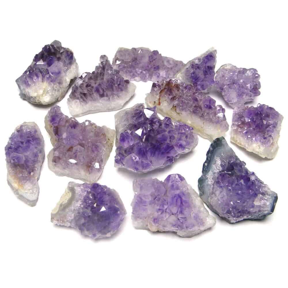 Nature's Crest - Amethyst Natural Cluster - Amethyst Cluster Multiple