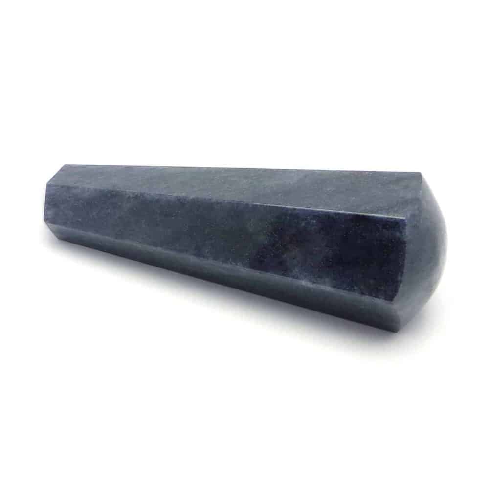 Nature's Crest - Blue Aventurine Healing Wand Massage Stick - Blue Aventurine 6 Fac Massage 2