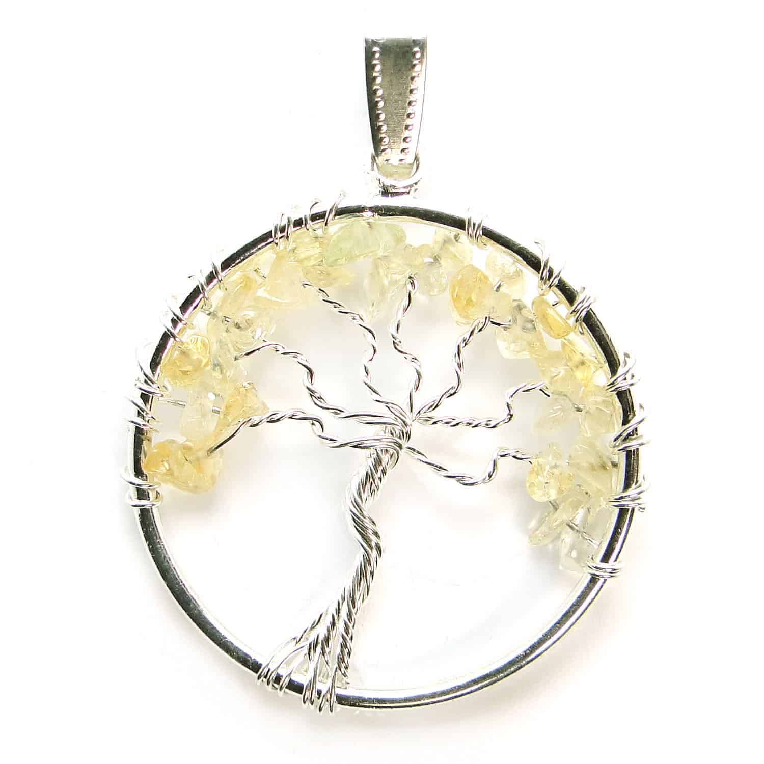 14K Gold and Diamond Circular Tree of Life Necklace, Christian Jewelry | My  Jerusalem Store