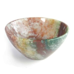 Fancy Jasper Gemstone Bowl 2"