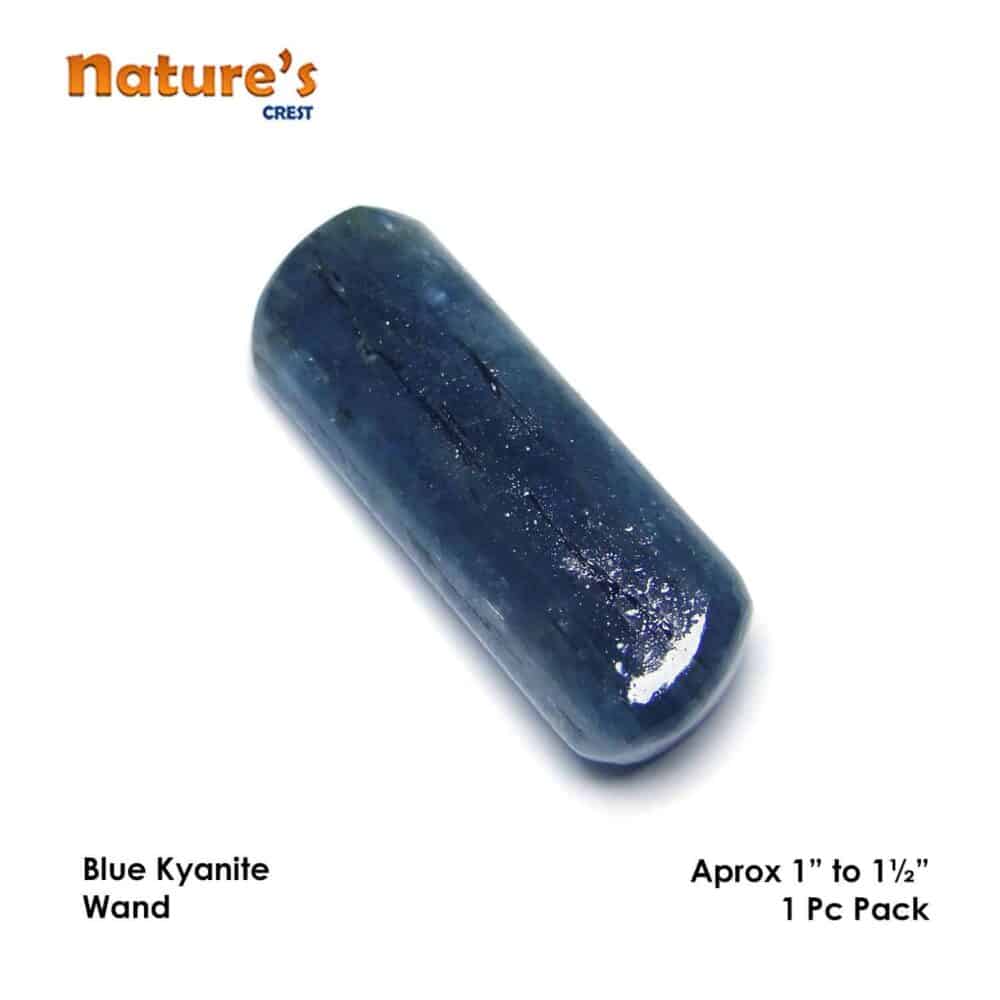 Blue Kyanite Healing Wand Massage Stick - Image 9