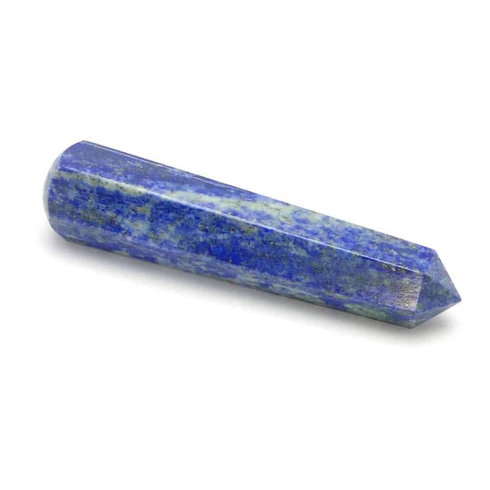 Nature's Crest - Lapis Lazuli Healing Wand Massage Stick - Lapis 6 Fac Massage 1