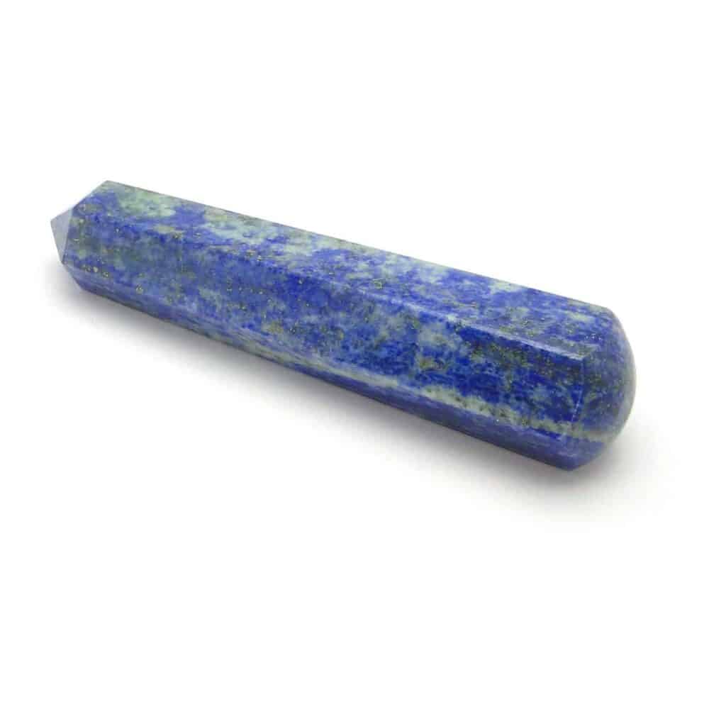 Nature's Crest - Lapis Lazuli Healing Wand Massage Stick - Lapis 6 Fac Massage 2