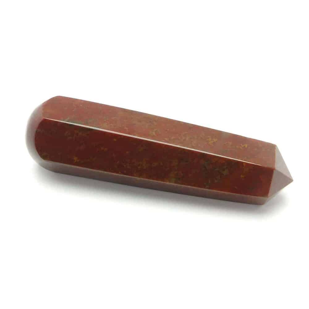 Nature's Crest - Red Jasper Healing Wand Massage Stick - Red Jasper 6 Fac Massage 1