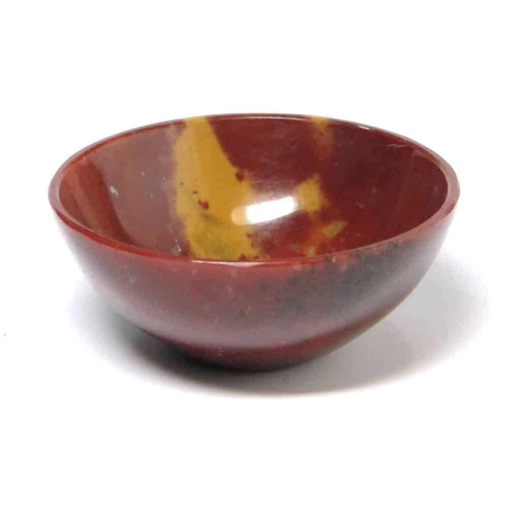 Nature's Crest - Red Jasper Gemstone Bowl 2" - Red Jasper Bowl 2