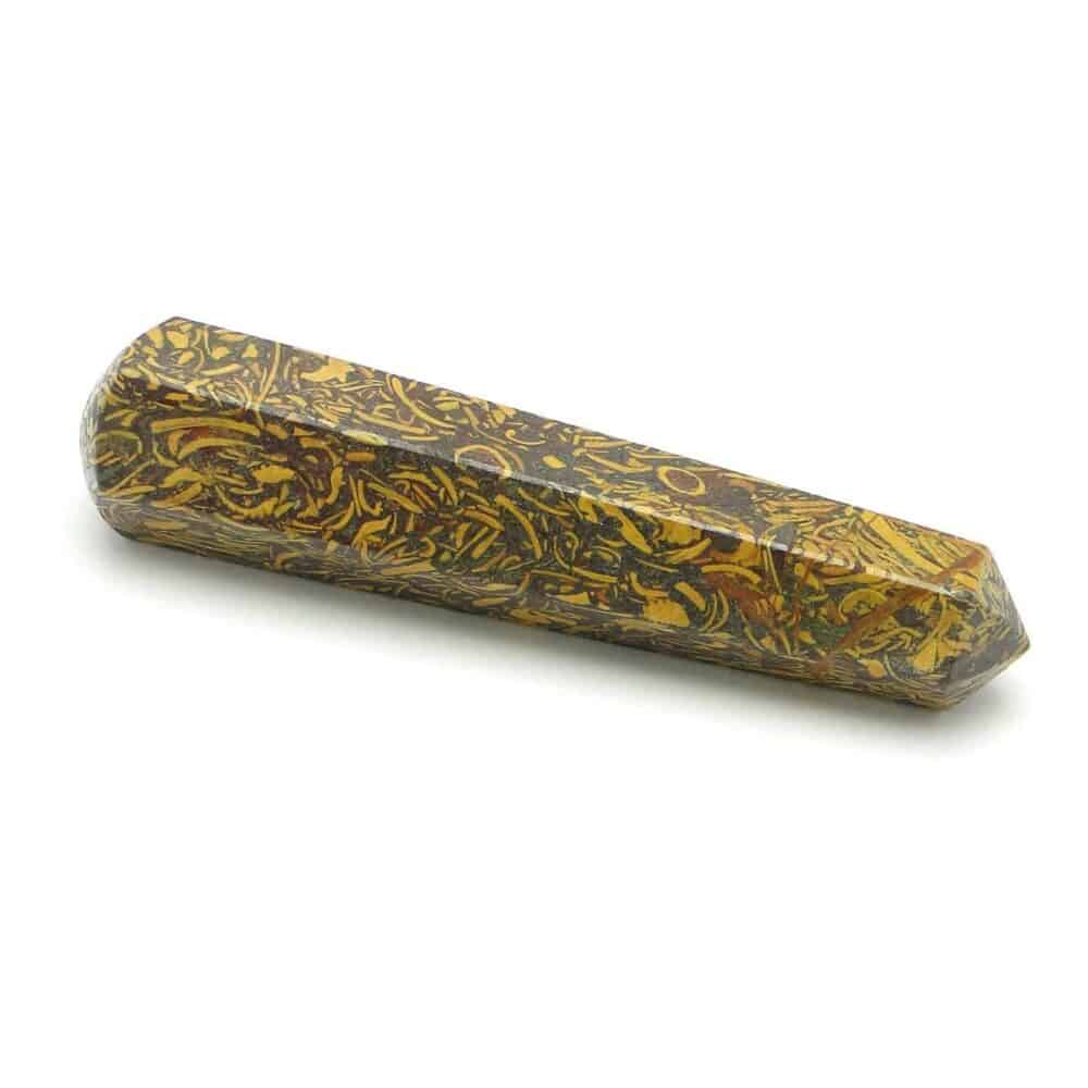 Snake Jasper Healing Wand Massage Stick