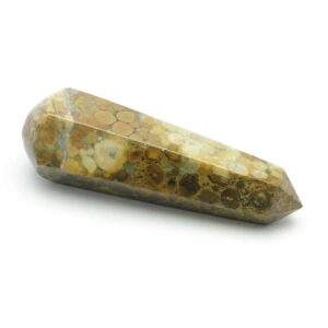 Spotted Agate Healing Wand Massage Stick
