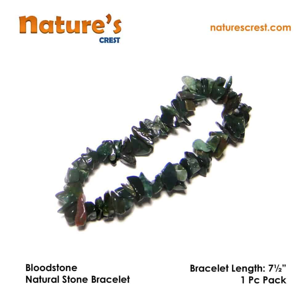 Bloodstone Chip Beads - Image 4