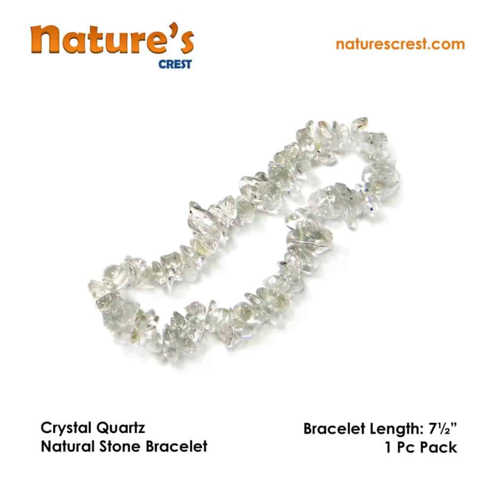 Crystal Quartz Chip Beads - Image 4