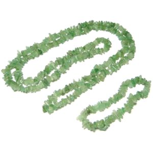 Green Aventurine Chip Beads