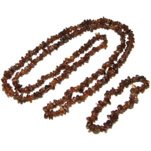 Hessonite Garnet Chip Beads