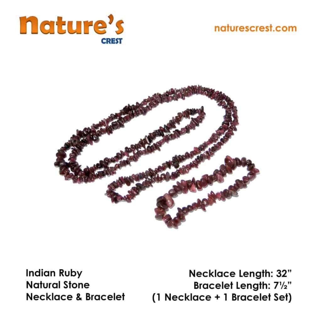 Indian Ruby Chip Beads - Image 6