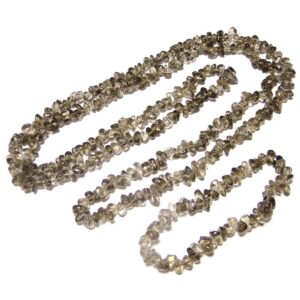 Smoky Quartz Chip Beads