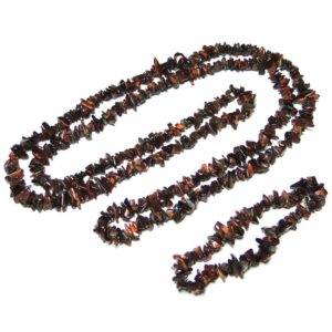 Tiger Eye Red Chip Beads