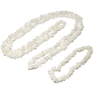 White Aventurine Chip Beads