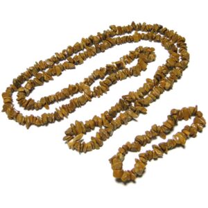Yellow Jasper Chip Beads