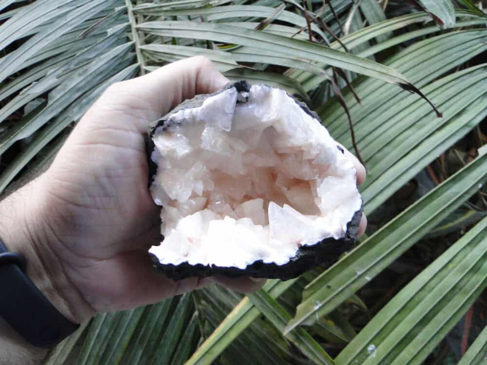 Peach Heulandite Crystals Cave Cluster - Image 3