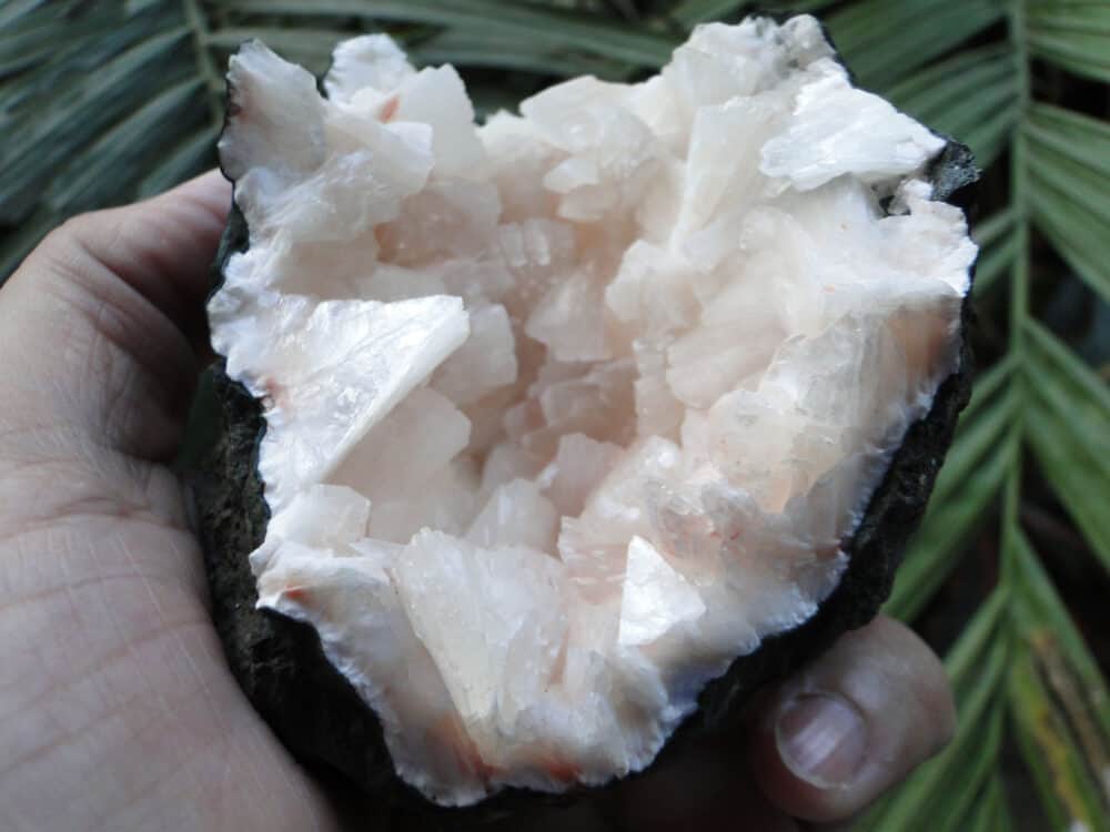 Peach Heulandite Crystals Cave Cluster - Image 10