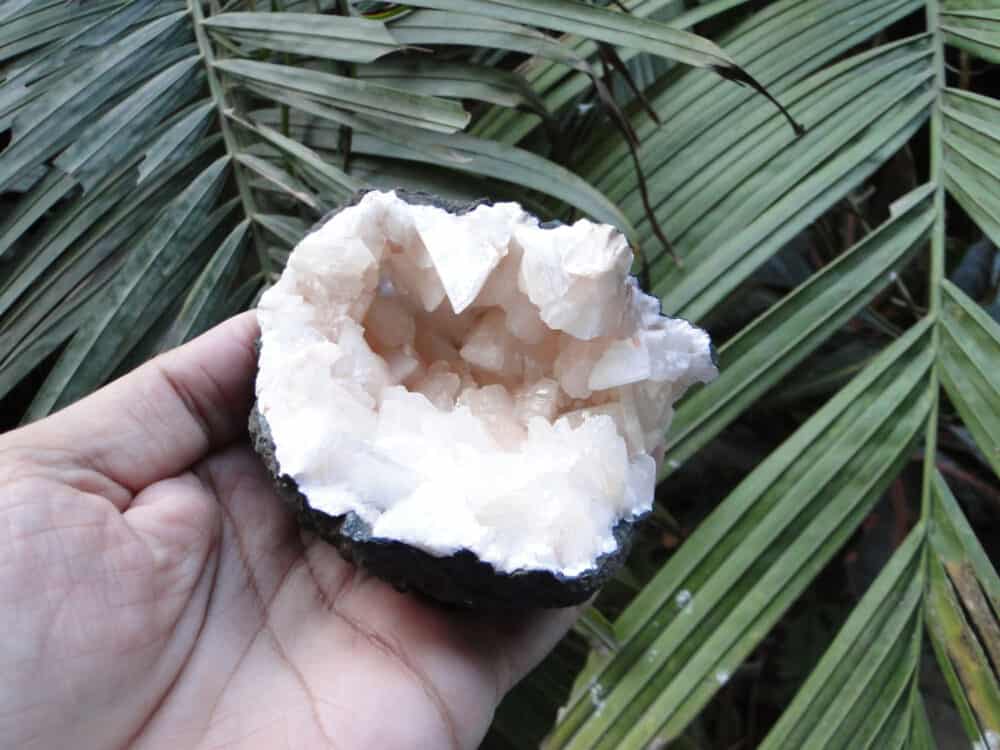 Peach Heulandite Crystals Cave Cluster - Image 6