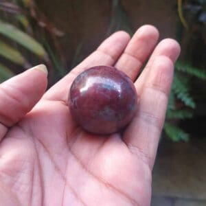 Ruby Kyanite Polished Stone Sphere / Ball