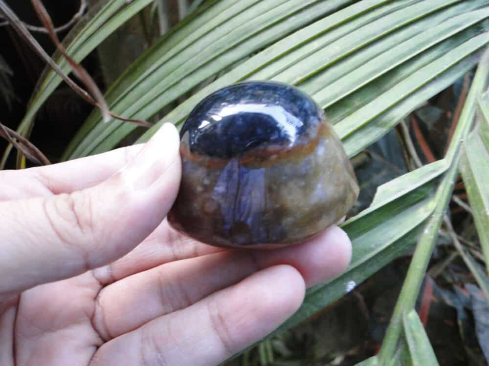 Sardonyx Eye Also called as Shiva Eye or Agate Bulls Eye - Image 5